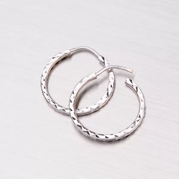 Zlaté kroužky 15 mm 12-065