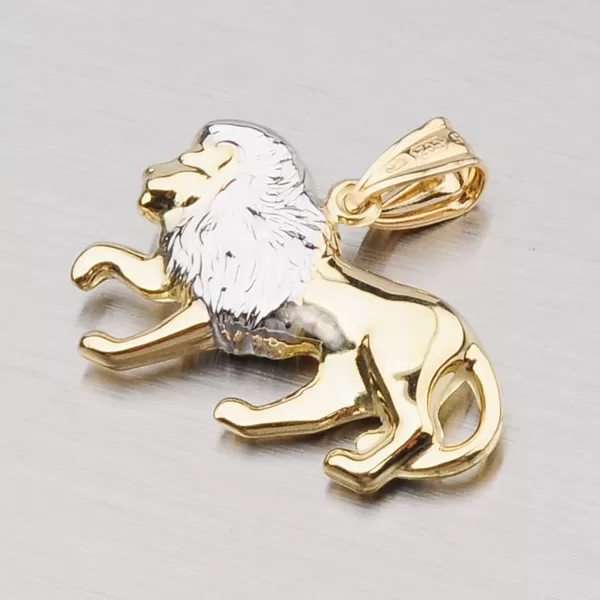 Přívěsek zlato 585 - Lev 1-4010-10