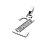 Přívěsek písmeno Z bílé zlato 585/1000 přírodní diamanty 0.018 ct G/SI 10982-00-B-DIA-Z