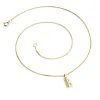 Přívěsek písmeno B žluté zlato 585/1000 přírodní diamanty 0.018 ct G/SI 10982-00-ZL-DIA-B