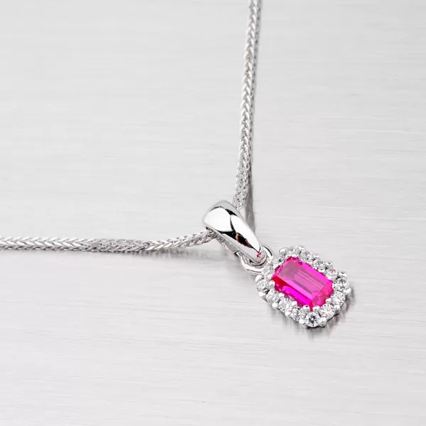 Náušnice z bílého zlata se zirkony 12-081