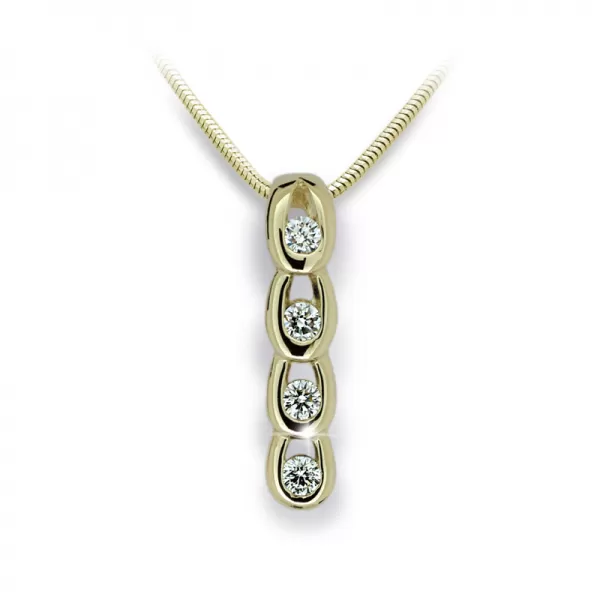 Přívěsek s diamanty DF1683