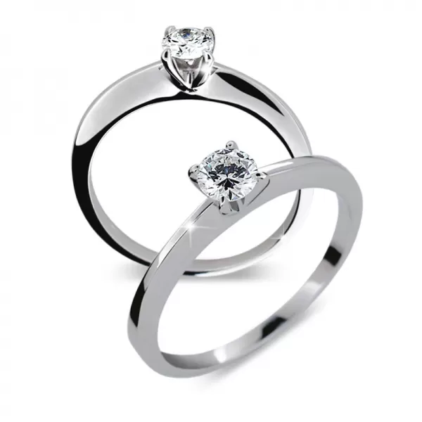 Dámský prsten s diamantem DF1232