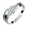 Dámský prsten zlato 585/1000 přírodní diamant 0.015 ct G/SI DF1844