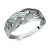 Dámský prsten bílé zlato 585/1000 přírodní diamant 0.036 ct G/SI DF1848