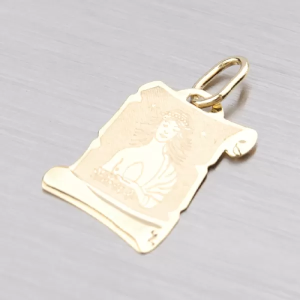 Přívěsek pergamen - Panna 2-280-06