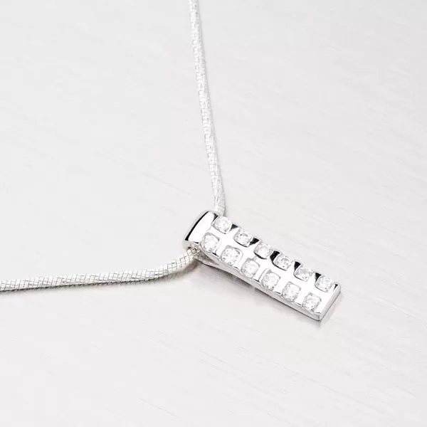 Přívěsek se zirkony GTK511-P