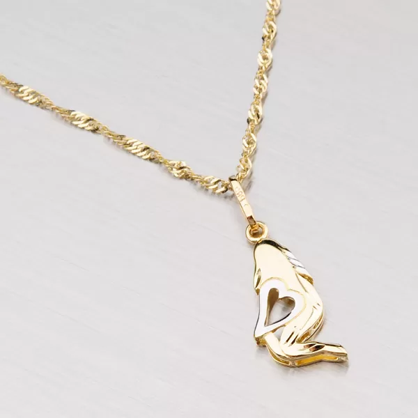 Zlatý přívěsek - Panna 43-2069-08