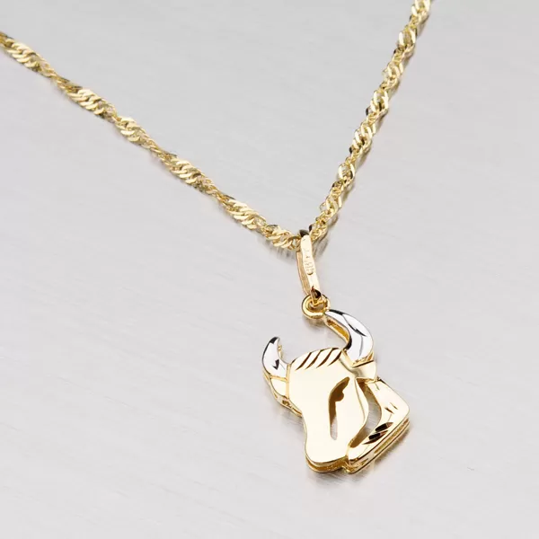 Zlatý přívěsek - Býk 43-2069-04