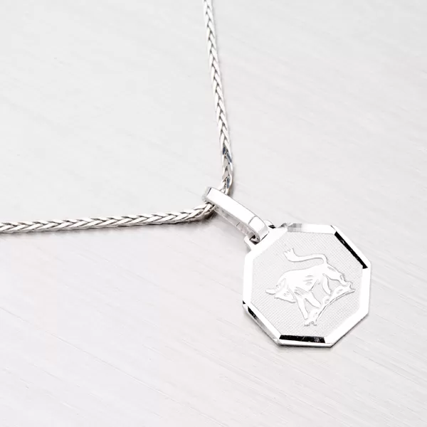 Stříbrný přívěsek - Býk M5056-04