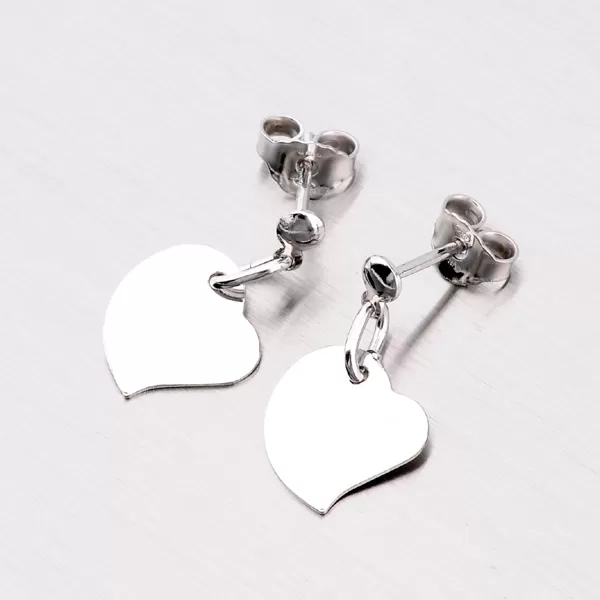 Náušnice se srdíčky MORP8453C