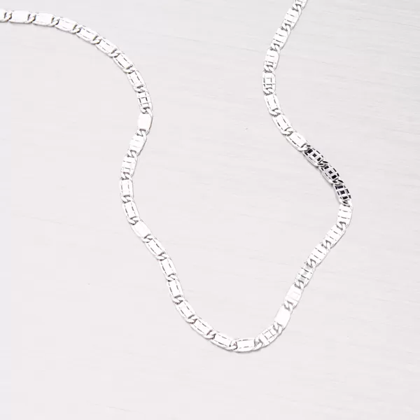 Řetízek ze stříbra s gravírováním SLMCD201-1SD-040-Rh