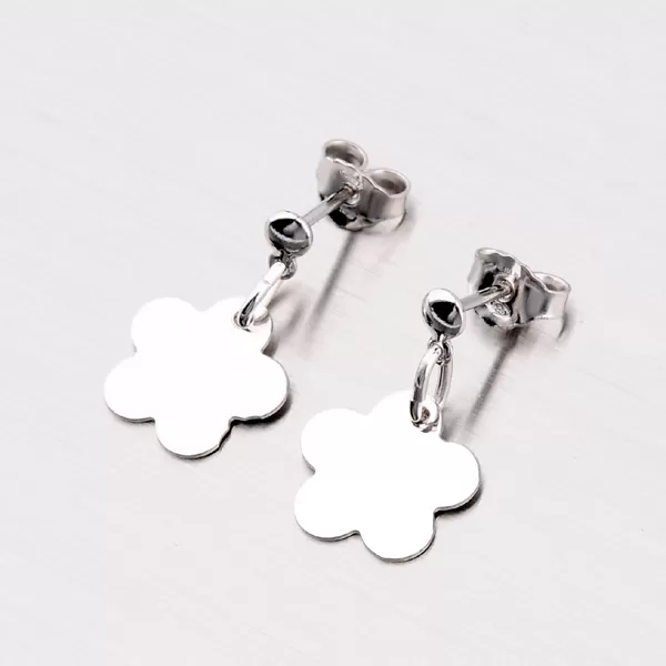 Náušnice s kytičkami MORP8454FIO