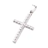 Dámský přívěsek stříbro 925 kríž ze stříbra X4NTP1087-RD
