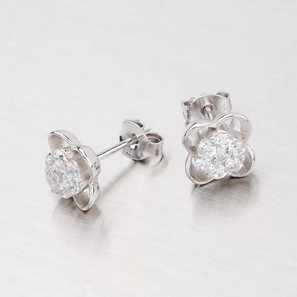 Náušnice se zirkony EXX07140100