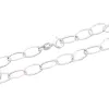 Dámský řetízek stříbro 925 gravírováním ODT013-080R-Rh