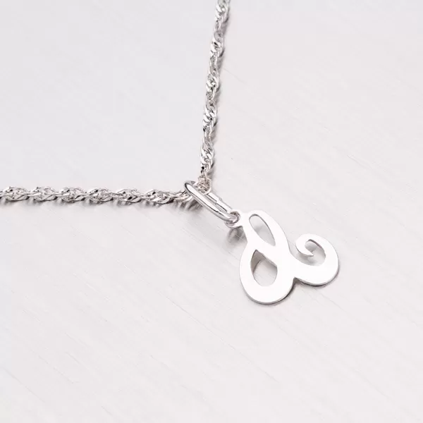 Stříbrný přívěsek písmenko - C M5110-C