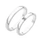 Snubní prsteny stříbro 925 zirkon 0.060 ct SP-230-Ag