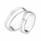 Snubní prsteny stříbro 925 zirkon 0.028 ct SP-238-Ag