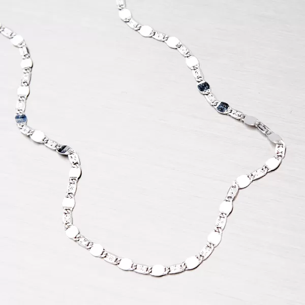 Náramek s gravírovanými facetami 44-1238