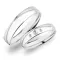 Snubní prsteny bílé zlato 585 zirkon 0.061 ct G/SI SP-278B