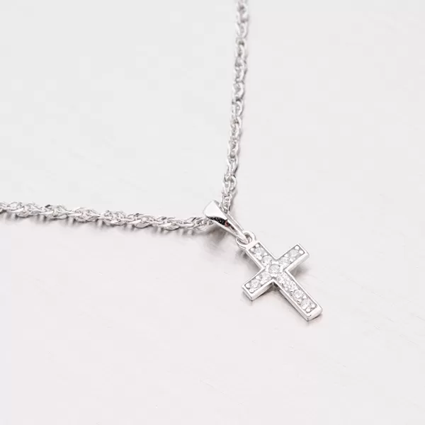 Křížek se zirkony 227-0049