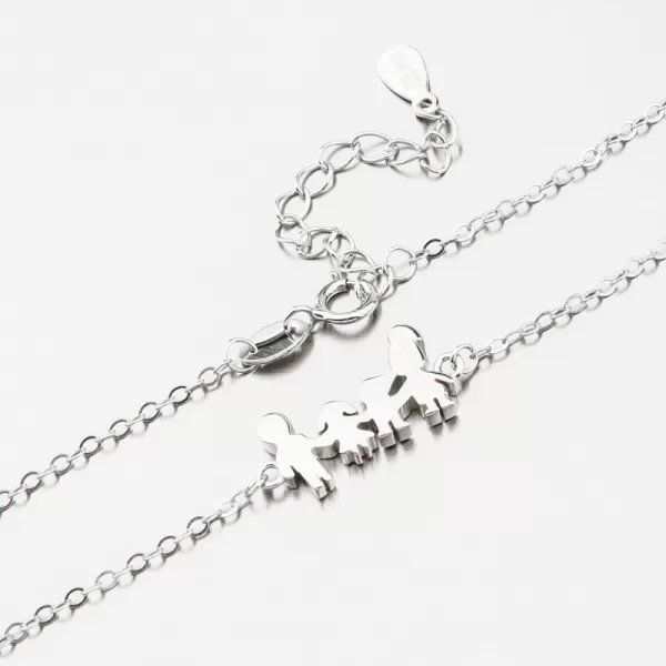 Stříbrný náramek rodina BST-14622