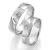 Snubní prsteny stříbro 925 přírodní diamant 0.025 ct briliantem SP-51050