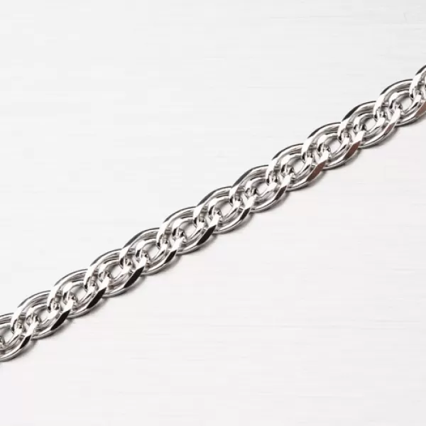 Stříbrný řetízek Grand s rhodiováním CHRS-NONNA-080