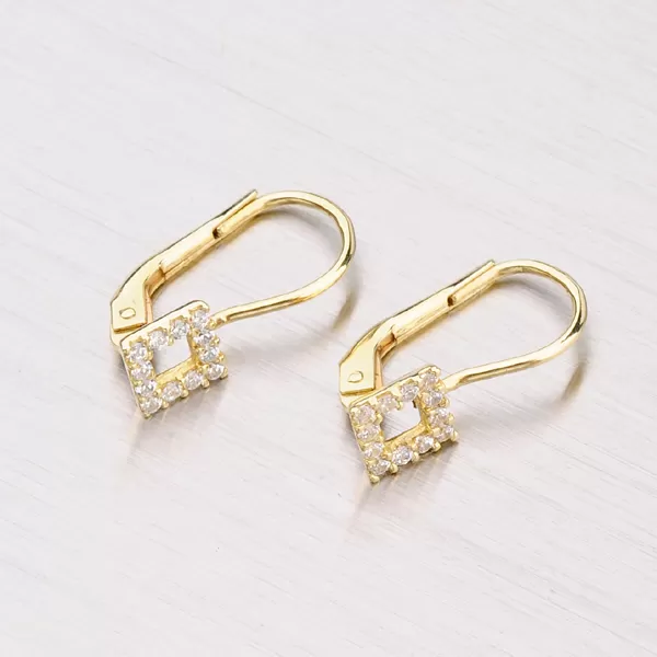 Náušnice se zirkony 353P-120191