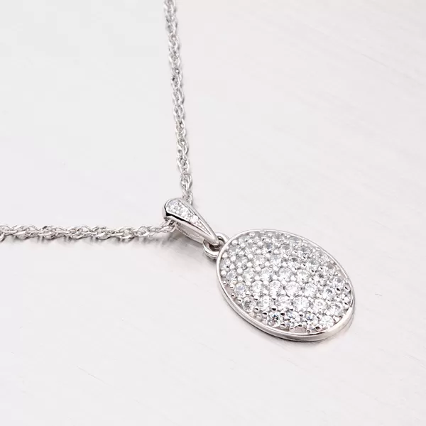 Oslnivý přívěsek se zirkony GZ2496B