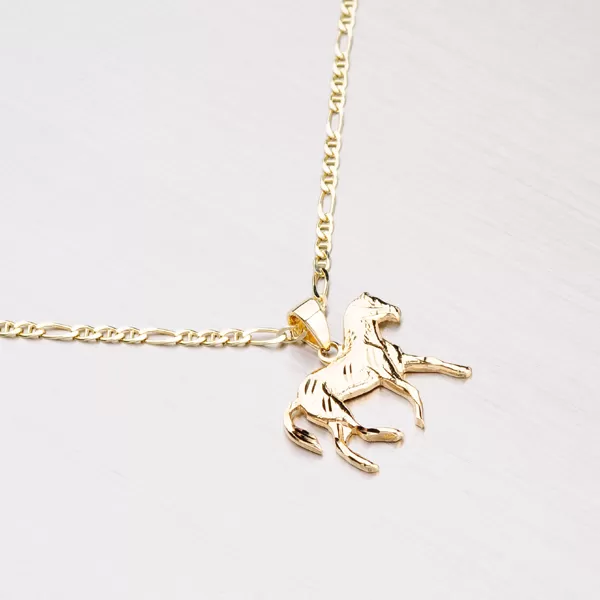 Zlatý přívěsek - kůň 43-21176