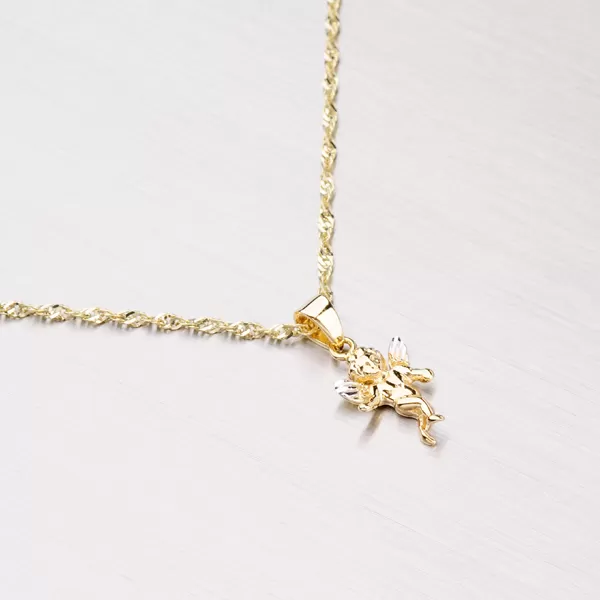 Zlatý přívěsek anděla 43-2759