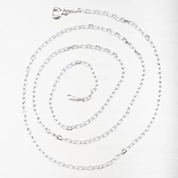 Stříbrný facetovaný řetízek Anker CHRS-41-040