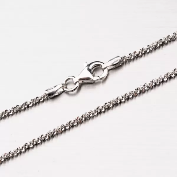 Stříbrný náramek s rhodiováním CHRS-ROCK-030