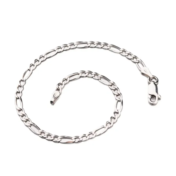 Náramek stříbro 925 Figaro 3+1 CHRS-073-080-FLAT