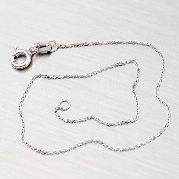 Náramek Anker z bílého zlata 44-1394