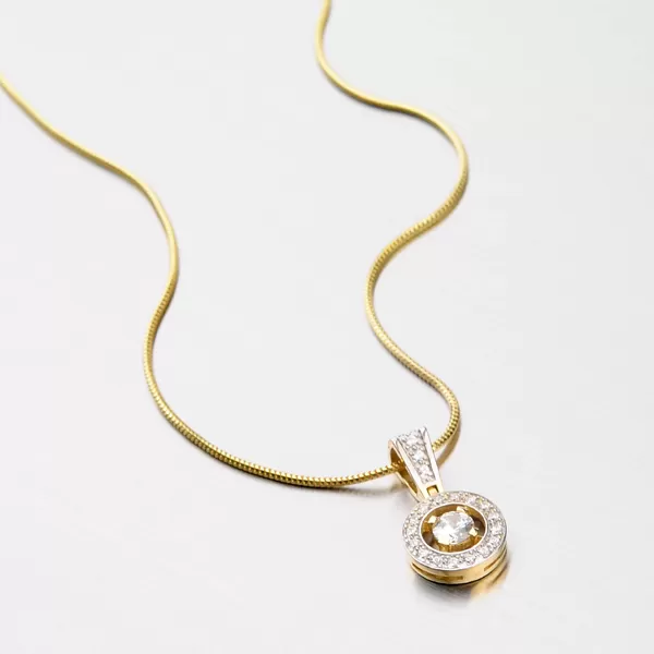 Přívěsek ze žlutého zlata DZ1978ZL