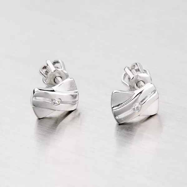 Náušnice se zirkonem DZ1628B