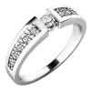 Dámský prsten s diamanty 10775D