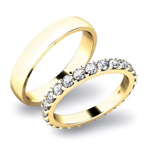 Snubní prsteny zlaté SP-61029