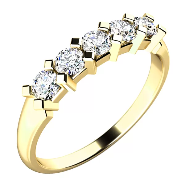 Zásnubní prsten s diamanty ZP-10774D