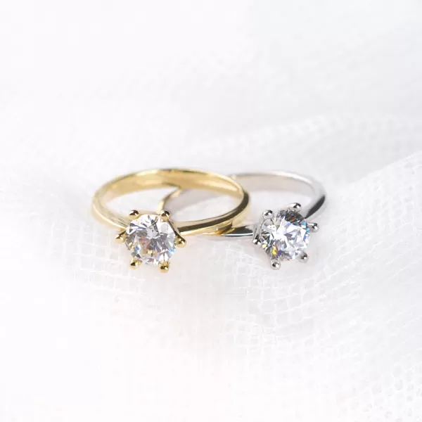 Zásnubní prsten se zirkonem ZP-10720-B-ZIR