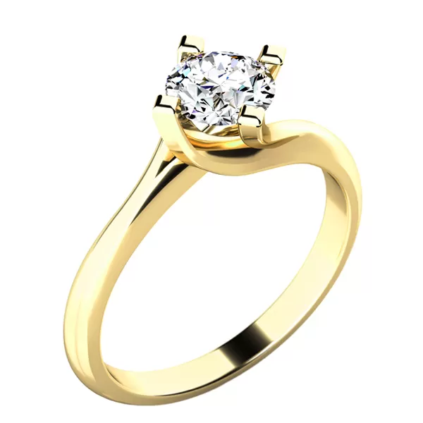 Zásnubní prsten s diamantem ZP-10779D