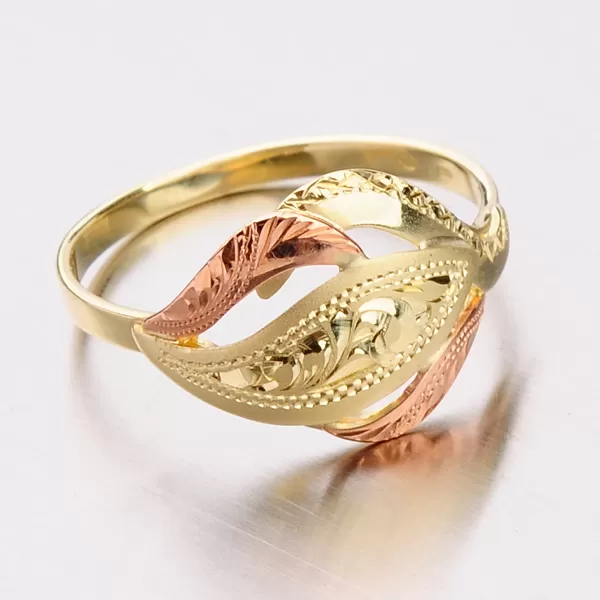 Dámský prsten žluté zlato 585 51P-315