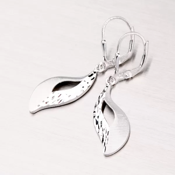 Stříbrné náušnice NZM-252-OKS