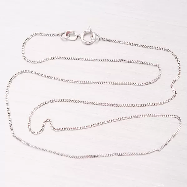 Řetízek z bílého zlata Pancer 369-0051