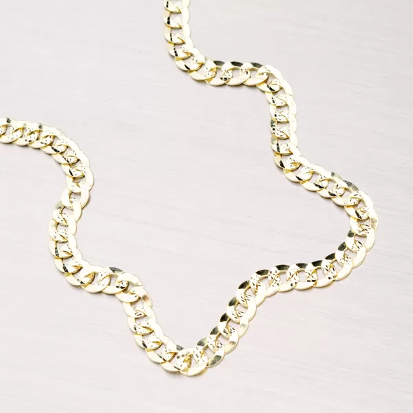 Zlatý náramek Pancer s gravírováním 44-1178