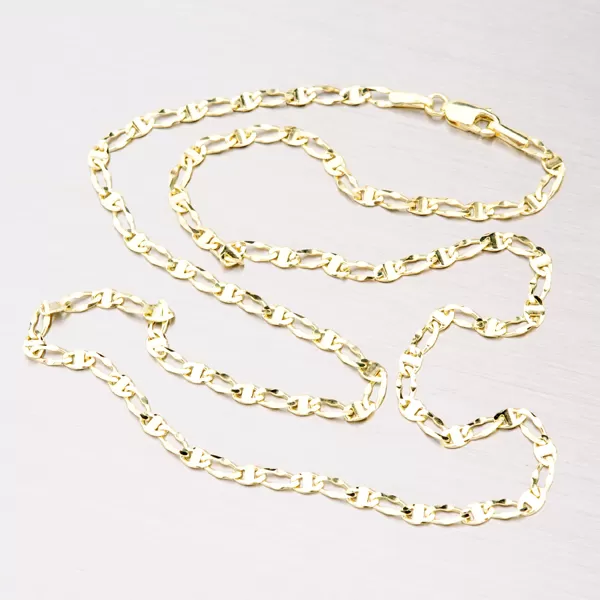 Zlatý řetízek Figaro 1+1 45-1032