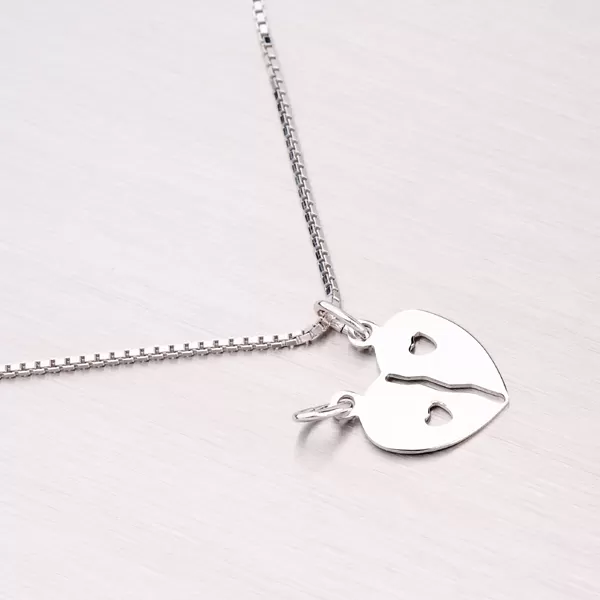 Stříbrný přívěsek pro pár M5503B